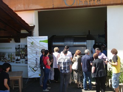 Visita guiada a la sidrería Oiharte