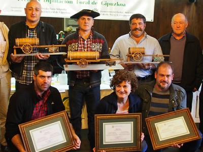 Finalistas del XII Concurso de Sidra Diputación Foral de Gipuzkoa