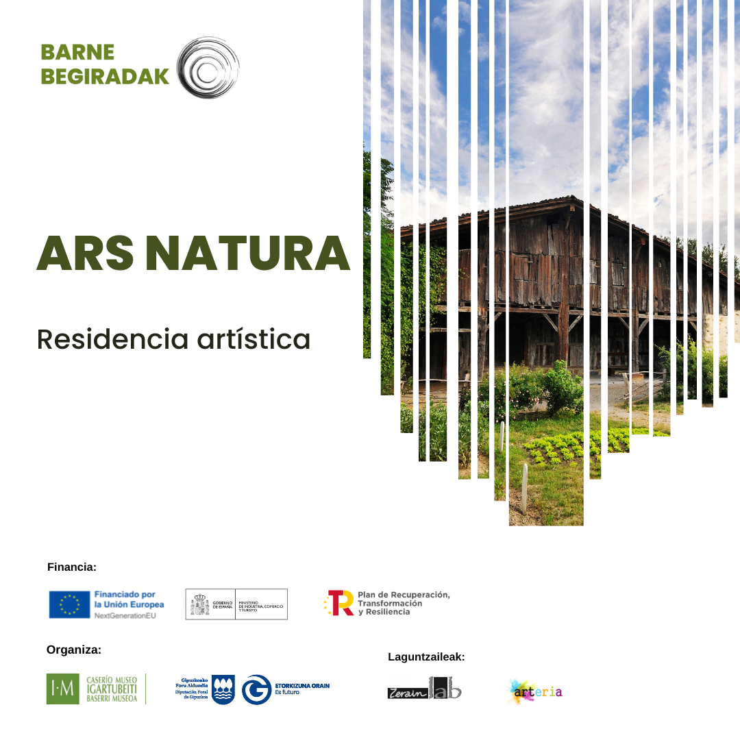 Abierta hasta el 30 de enero la convocatoria para la residencia de artistas Ars Natura del Caserío Museo Igartubeiti 