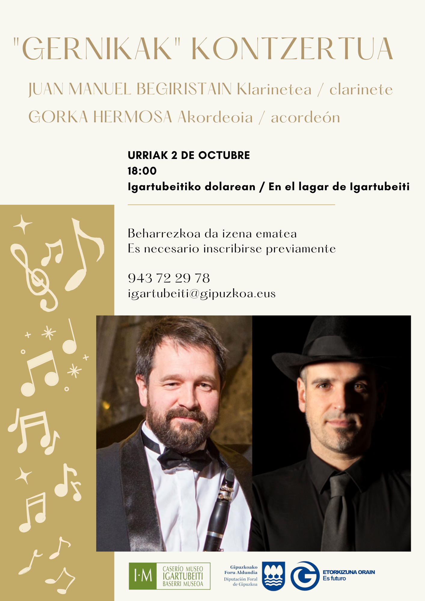 Concierto "Gernikak" en el lagar