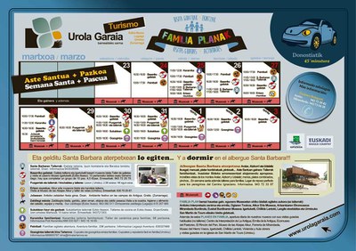 Planes para familias en Urola Garaia