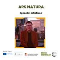 Gari Arambarri artista izan da Igartubeiti Baserri Museoko Ars Natura artisten egoitzarako aukeratua