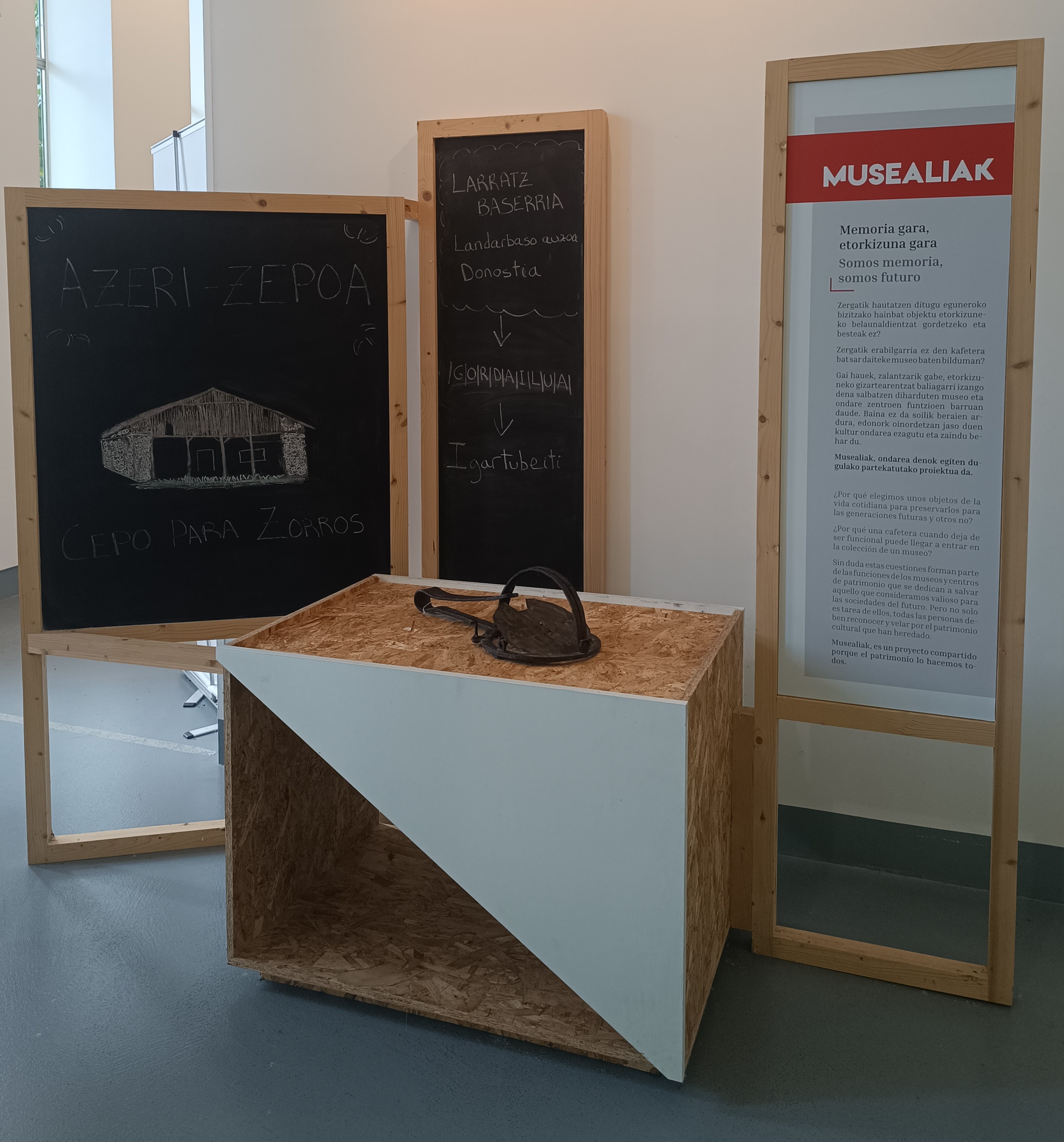 Pieza berria MusealiaK espazioan: azeri-zepoa