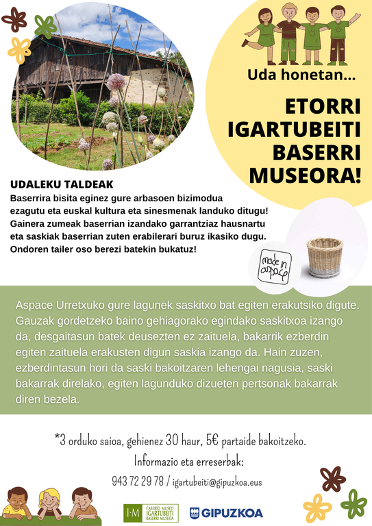 Udalekuentzako eskaintza 2025